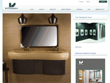 Tablet Screenshot of intersan.us